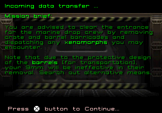 Alien Trilogy screenshot 4 for Playstation